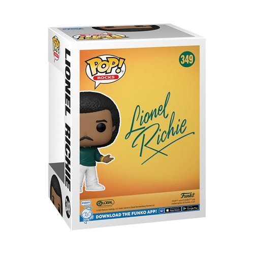Funko Pop! 349 Rocks - Lionel Richie Vinyl Figure - Golden Apple Comics