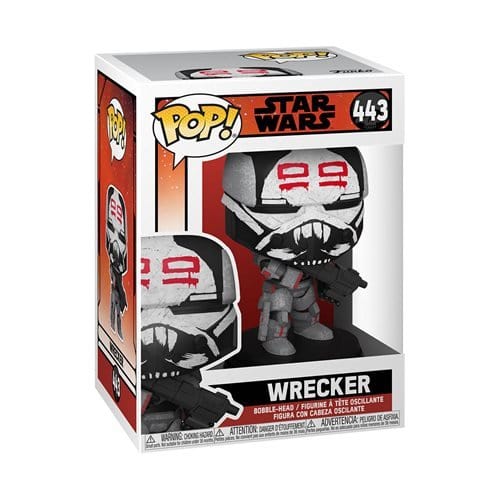 Funko Pop! 443 - Star Wars: The Bad Batch Wrecker Bobble Head