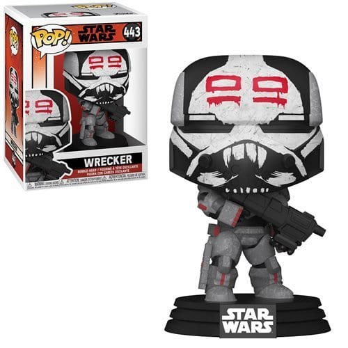 Funko Pop! 443 - Star Wars: The Bad Batch Wrecker Bobble Head