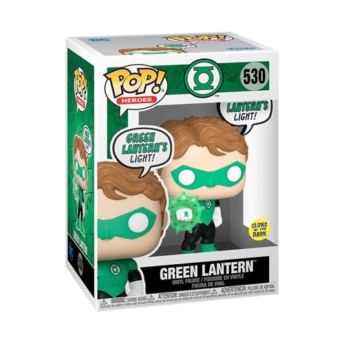 Funko Pop! 530 DC Comics Green Lantern Glow-in-the-Dark Vinyl Figure
