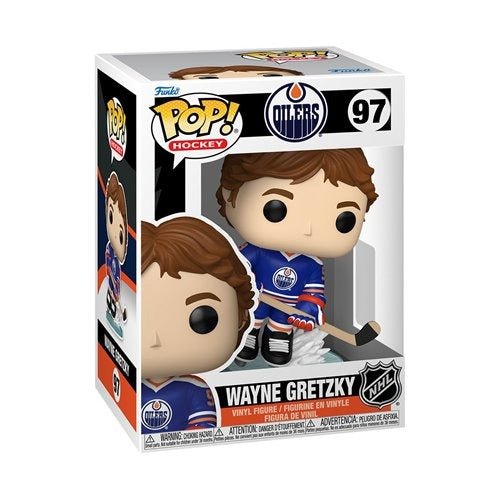 Funko Pop! 97 - NHL Legends Oilers Wayne Gretzky (Rookie) Vinyl Figure - Golden Apple Comics
