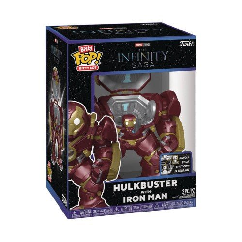 Funko Pop! Bitty Bot Marvel Hulkbuster with Iron Man Vinyl Figure