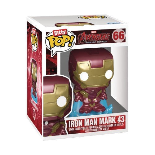 Funko Pop! Bitty Bot Marvel Hulkbuster with Iron Man Vinyl Figure