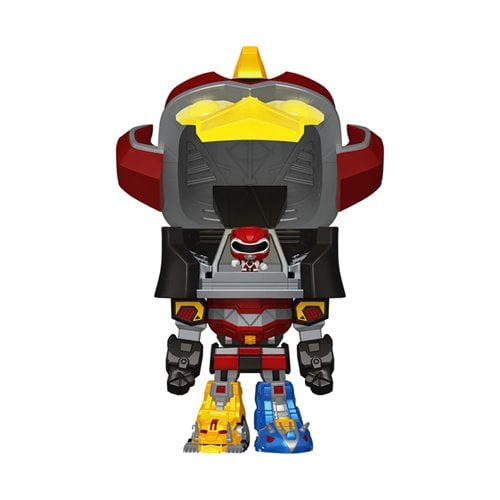 Funko Pop! Bitty Bot Mighty Morphin Power Rangers Megazord with Red Ranger Vinyl Figure - Golden Apple Comics