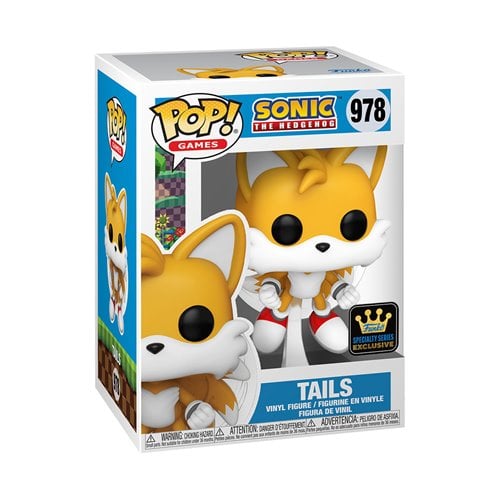 Funko Pop! Games 978 - Sonic the Hedgehog - Tails Flying Vinyl Figure - Specialty Series - Golden Apple Comics