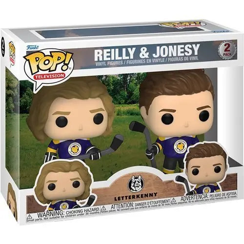Funko Pop! Letterkenny Reilly & Jonesy 2-Pack Vinyl Figure - Golden Apple Comics