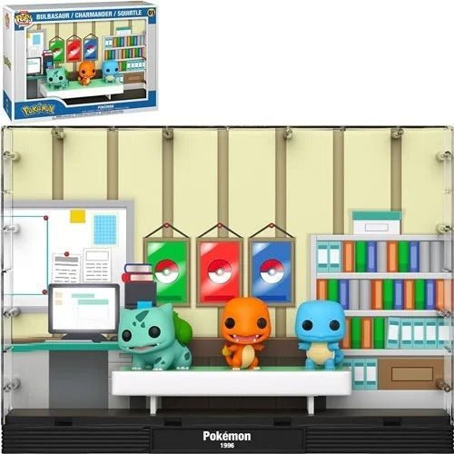 Funko Pop! Moment 01 - Pokemon - Bulbasaur Charmander Squirtle Vinyl Figure - Golden Apple Comics