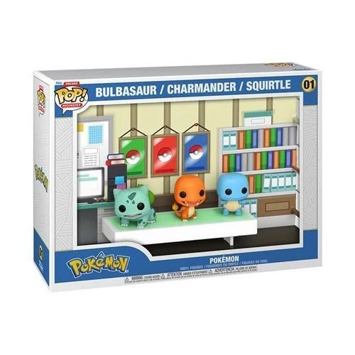 Funko Pop! Moment 01 - Pokemon - Bulbasaur Charmander Squirtle Vinyl Figure - Golden Apple Comics
