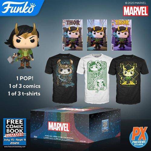Funko Pop! Mystery Box A Size L- Marvel Loki FCBD 2020 - PX