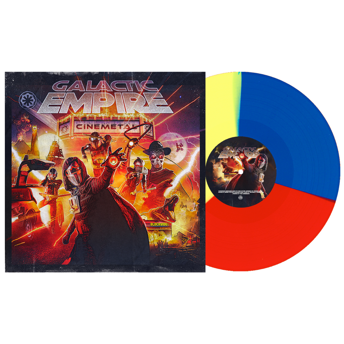 Cinemetal (Red/Yellow/Blue Vinyl) (Indie Exclusive) (Vinyl)