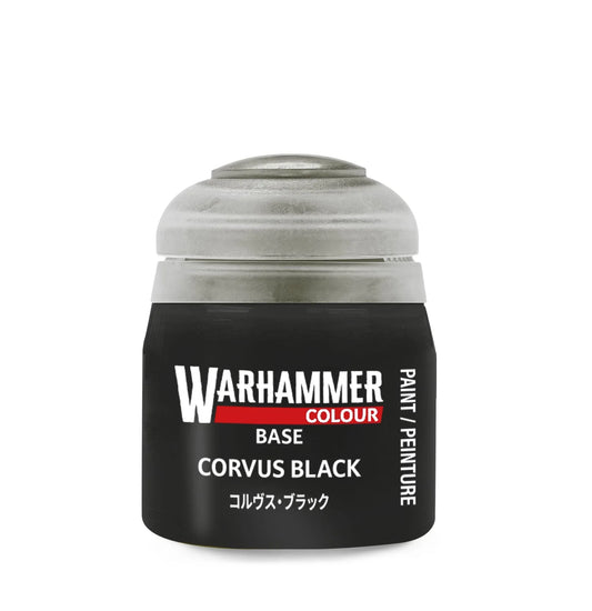 Warhammer Color: Base - Corvus Black