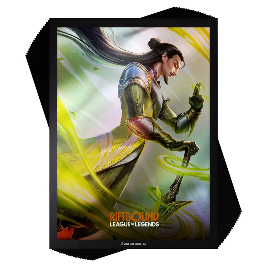 Riftbound TCG: Unleashed Art Sleeves 100ct - Yi, Wuju Master - Golden Apple Comics