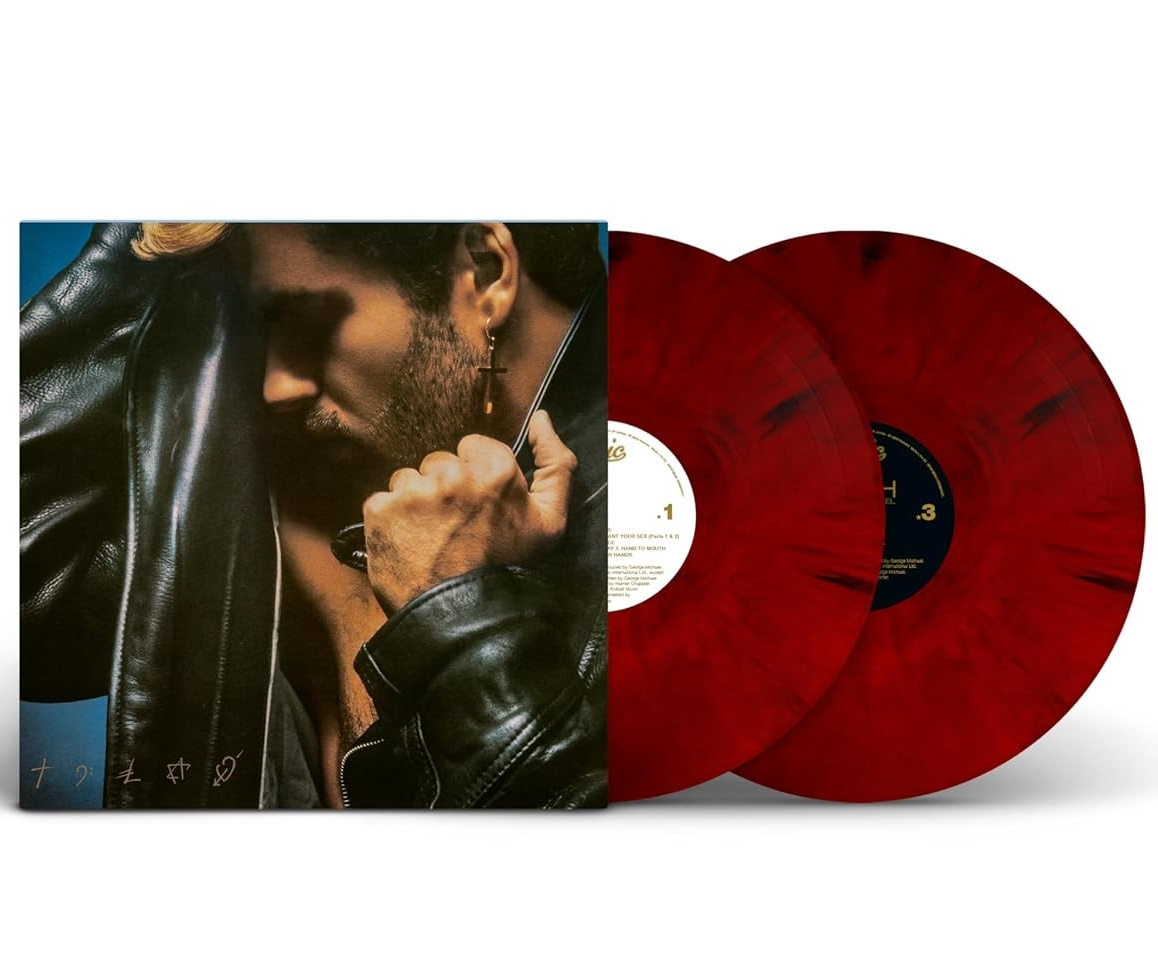 George Michael - Faith (Limited Edition, Red & Black Marbled Colored Vinyl) (2 Lp's) [Vinyl]