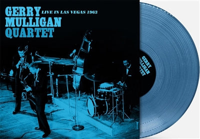 Gerry Mulligan Quartet Live In Las Vegas 1963 (Indie Exclusive, Transparent Blue Colored Vinyl) [Vinyl]