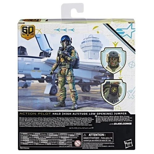G.I. Joe Classified Series 60th Anniversary 6-Inch Action Pilot HALO Jumper Action Figure - Golden Apple Comics