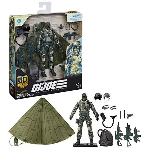 G.I. Joe Classified Series 60th Anniversary 6-Inch Action Pilot HALO Jumper Action Figure - Golden Apple Comics