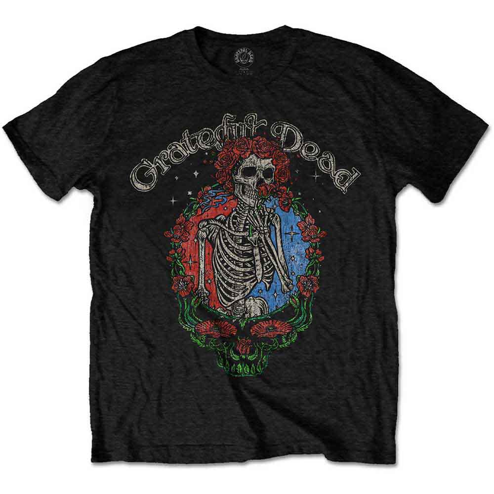 Grateful Dead Floral Stealie [T-Shirt] - Golden Apple Comics