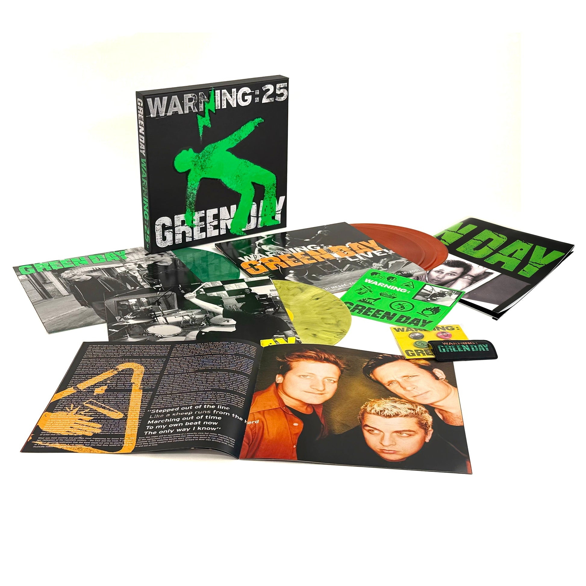 Warning (25Th Anniversary Deluxe Edition) (Vinyl Box - Green/Yellow/Orange Vinyl) [3LP] (Vinyl) - Golden Apple Comics