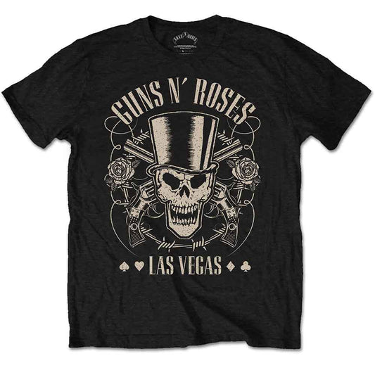 Top Hat, Skull & Pistols Las Vegas (T-Shirt)