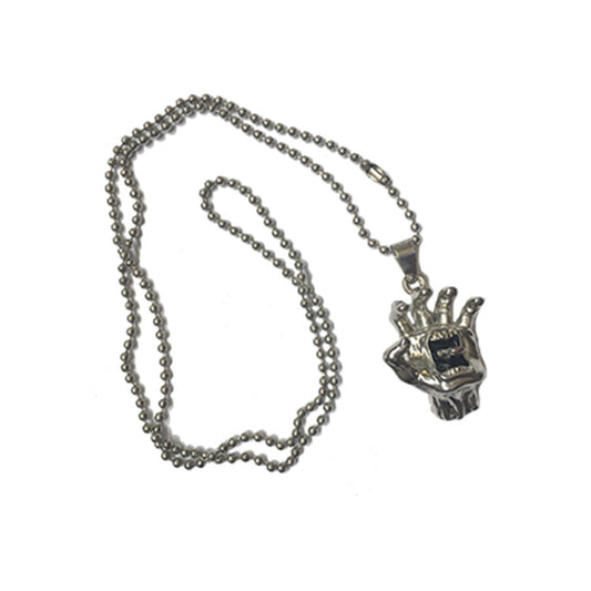 Santa Cruz Screaming Hand Necklace