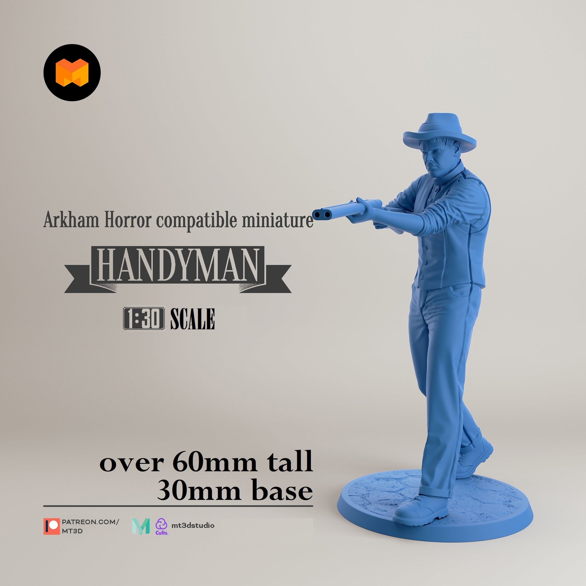 Arkham Compatible Investigator: The Handyman (Wilson Richards) - Golden Apple Comics