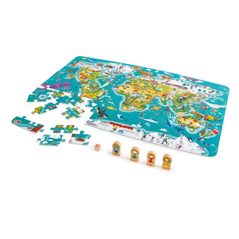 2-in-1 World Tour Puzzle and Game