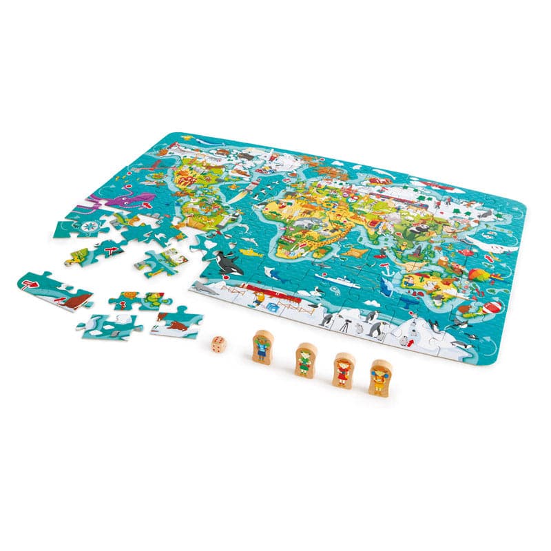 2-in-1 World Tour Puzzle and Game