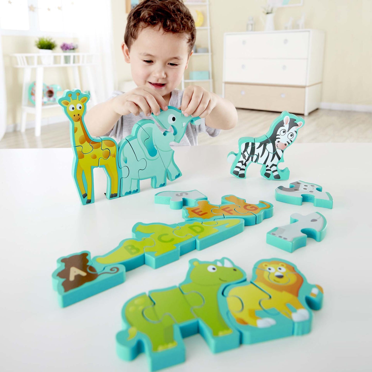 Alphabet & Animal Parade Puzzle