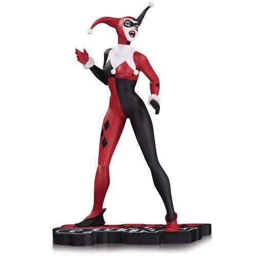 Harley Quinn Red Black and White Statue By Jae Lee - Golden Apple Comics