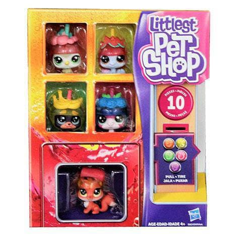 Littlest Pet Shop Cooler Crew Pets - Slushie Squad Pack, (4-176 to 4-180)