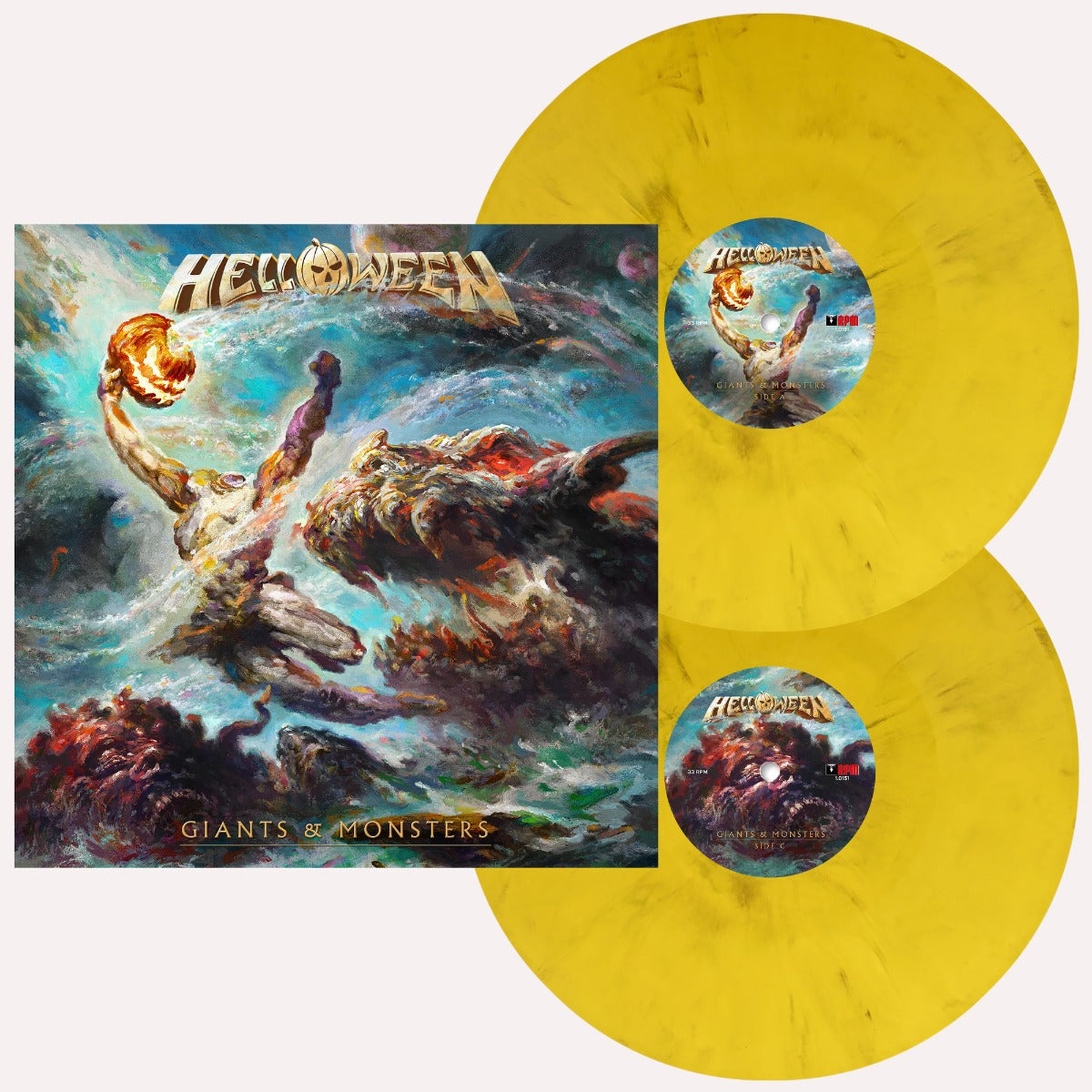 Giants & Monsters (Indie Exclusive) (Yellow Marble Vinyl) (Pumpkin Etching & Booklet) [2LP] (Vinyl)