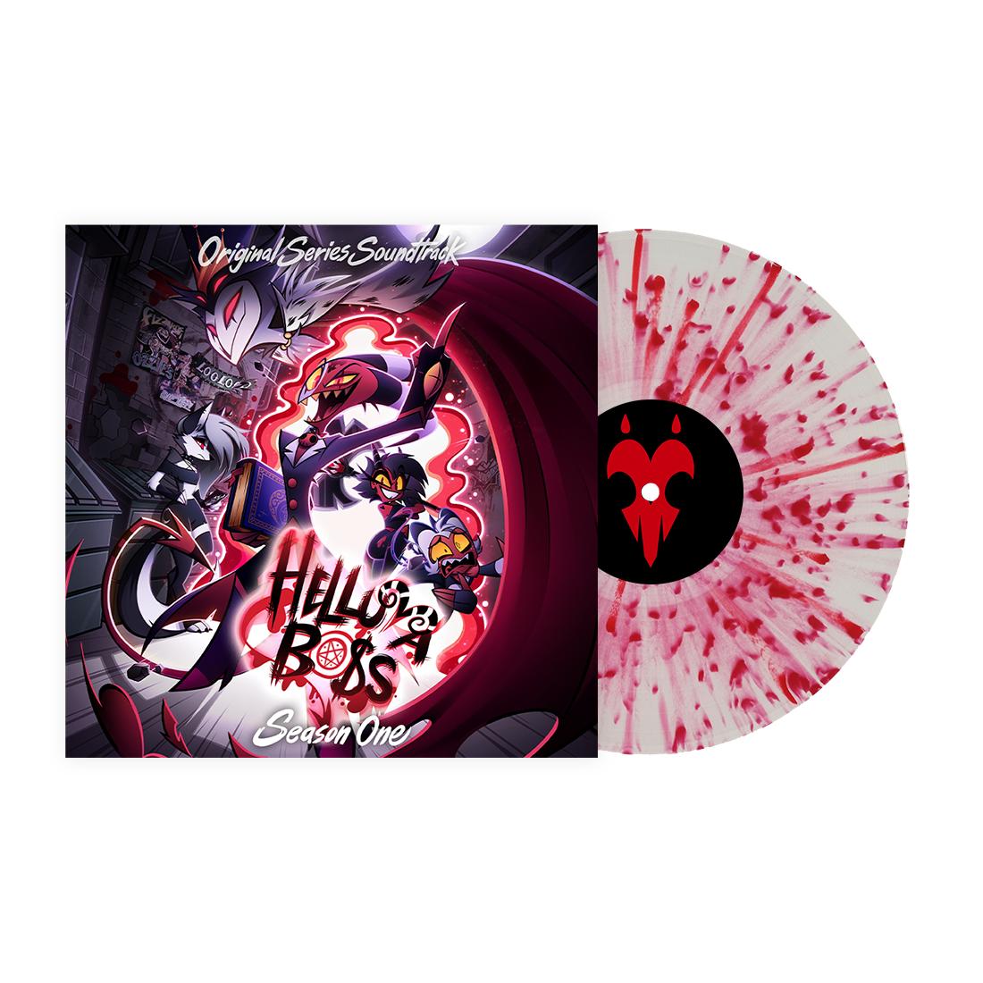 Helluva Boss: Season 1 (Original Soundtrack) [Standard Blood Splatter Vinyl] (Vinyl)