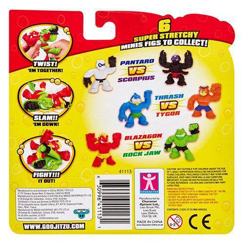 Heroes of Goo Jit Zu Minis 2 pack Action Figure - Choose your favorite