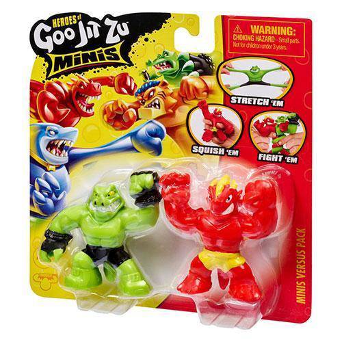 Heroes of Goo Jit Zu Minis 2 pack Action Figure - Choose your favorite