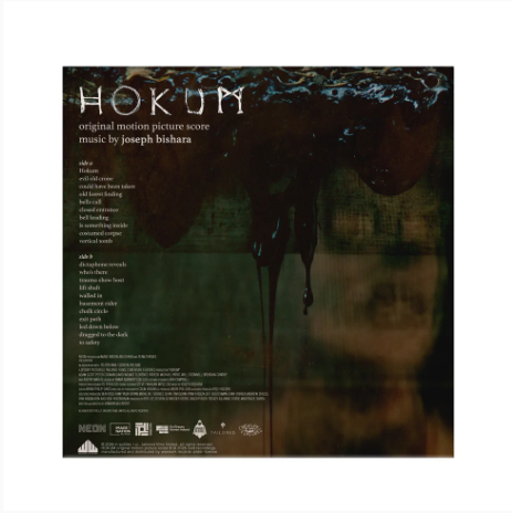 Joseph Bishara - HOKUM Original Motion Picture Score (LP Honeymoon Suite) [Vinyl]