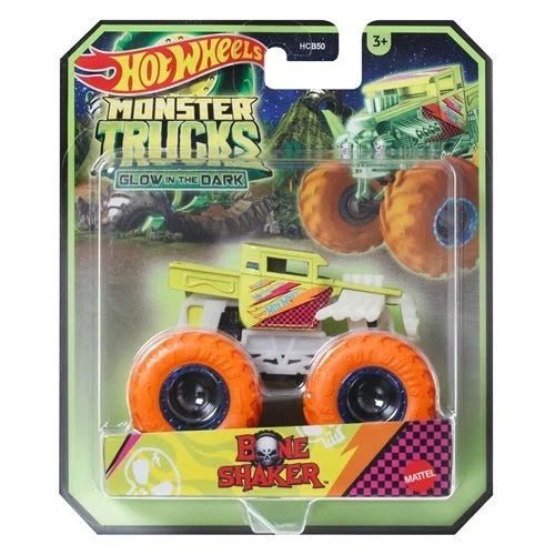 Hot Wheels Monster Trucks Glow-in-the-Dark 1:64 Scale Vehicle 2024 - Select Vehicle(s) (6281) - Golden Apple Comics