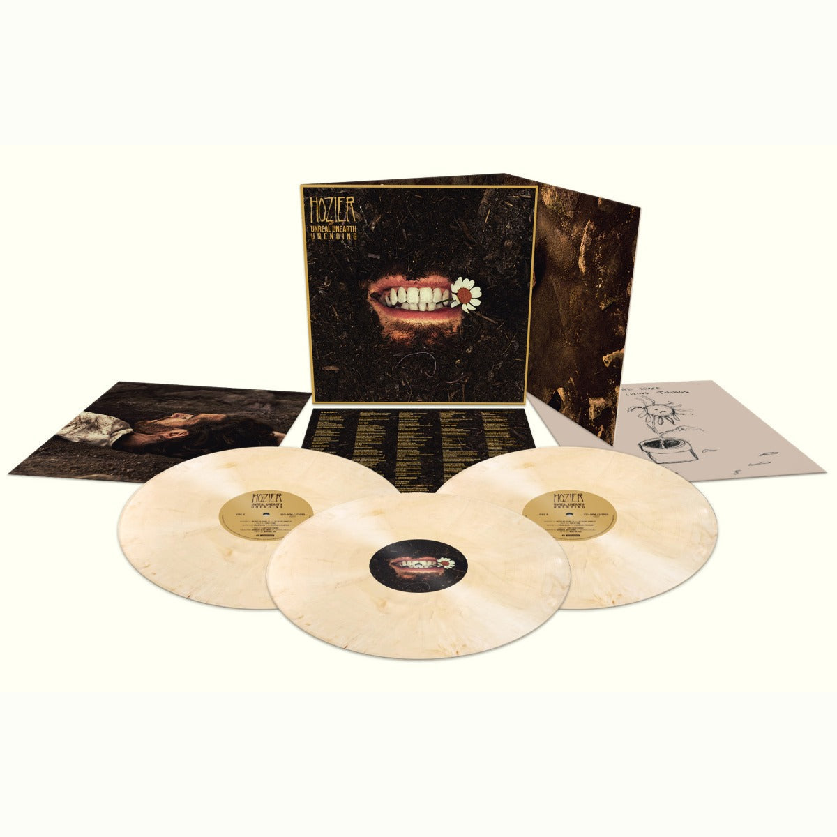 Unreal Unearth Unending (140 Gram Tooth White Vinyl) (3 Lp's) (Vinyl)