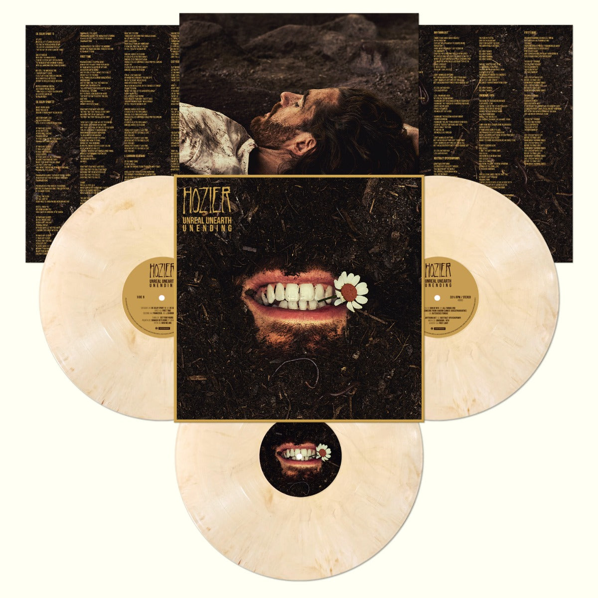 Unreal Unearth Unending (140 Gram Tooth White Vinyl) (3 Lp's) (Vinyl)