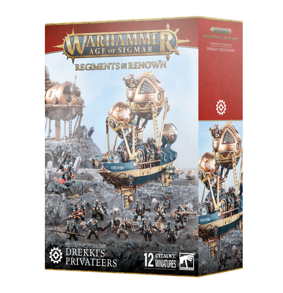Warhammer: Kharadron Overlords Regiments of Renown - Drekki's Privateers