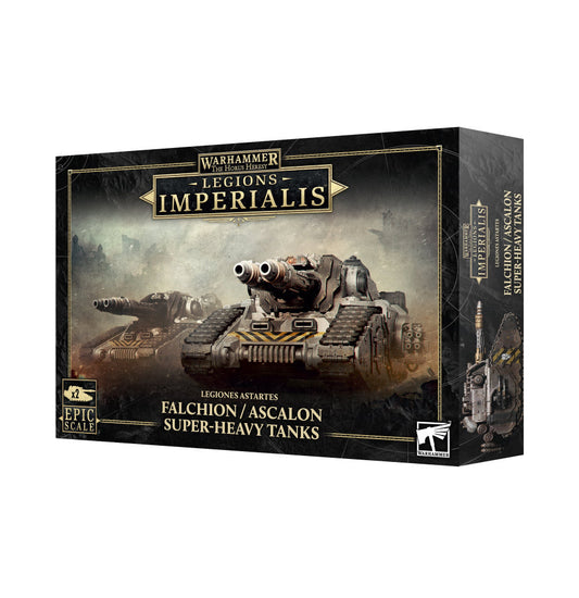 Warhammer Legions Imperialis: Falchion Super-heavy Tanks - Golden Apple Comics