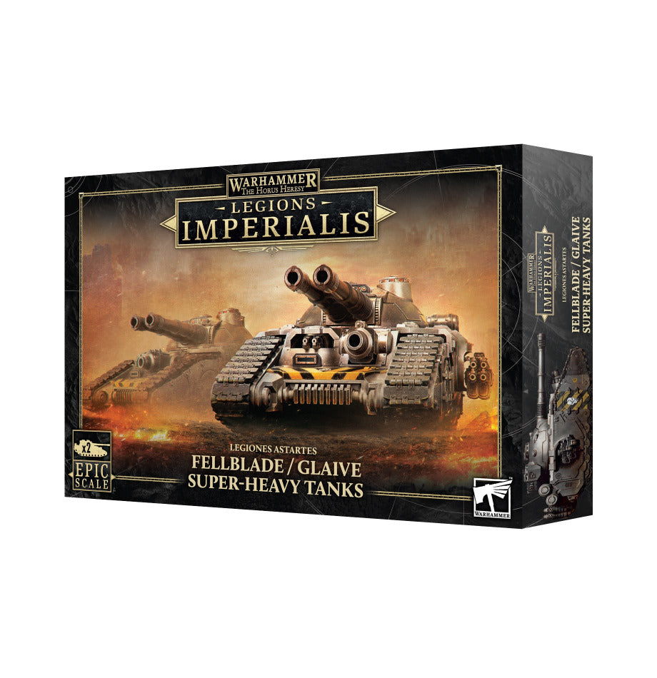 Warhammer Legions Imperialis: Fellblade Super-heavy Tanks - Golden Apple Comics
