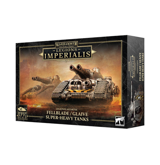 Warhammer Legions Imperialis: Fellblade Super-heavy Tanks - Golden Apple Comics