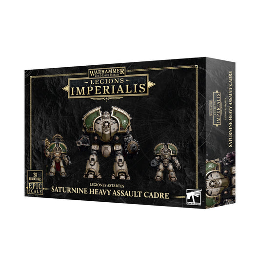 Warhammer Legions Imperialis: Legiones Astartes Saturnine Heavy Assault Cadre - Golden Apple Comics