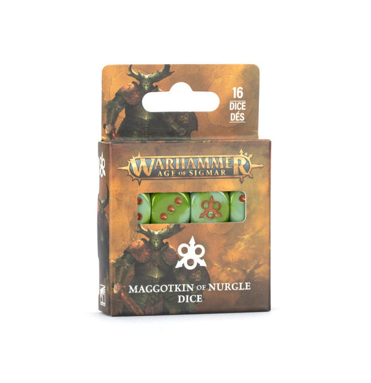 Warhammer: Maggotkin of Nurgle - Dice Set - Golden Apple Comics