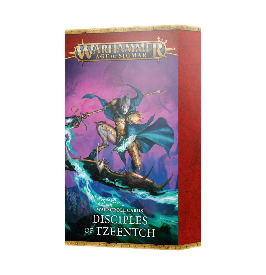 Warhammer: Disciples of Tzeentch - Warscroll Cards - Golden Apple Comics