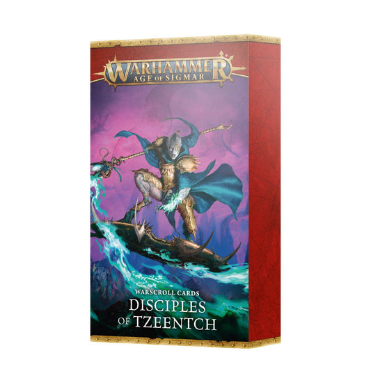Warhammer: Disciples of Tzeentch - Warscroll Cards - Golden Apple Comics