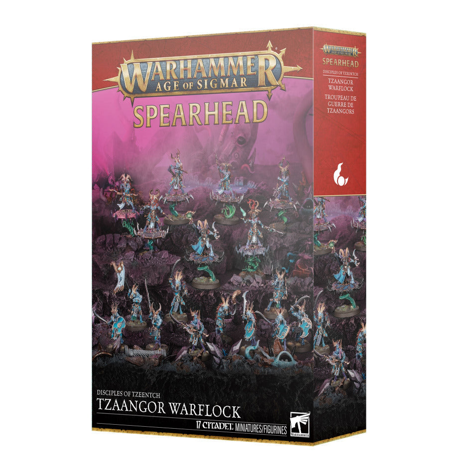 Warhammer: Disciples of Tzeentch Spearhead - Tzaangor Warflock - Golden Apple Comics