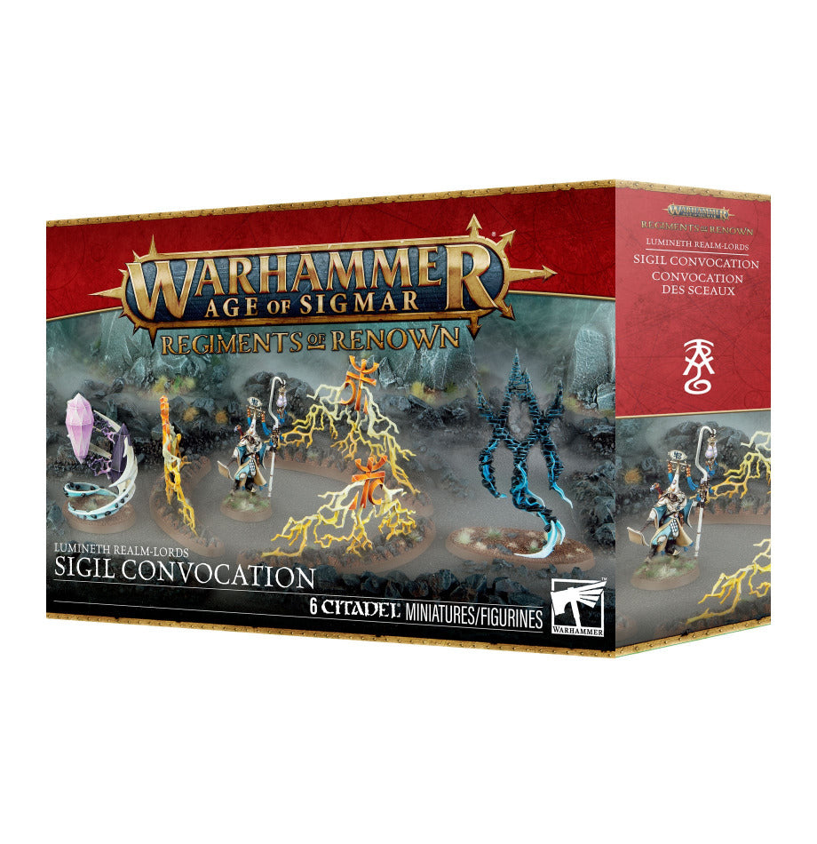 Warhammer: Lumineth Realm-lords Regiments of Renown - Sigil Convocation - Golden Apple Comics