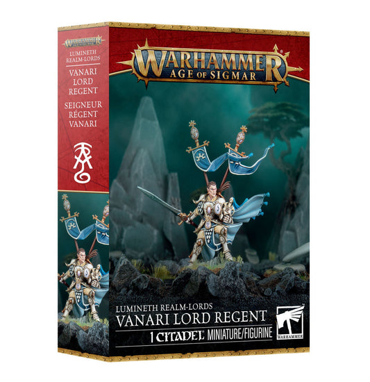 Warhammer: Lumineth Realm-lords - Vanari Lord Regent - Golden Apple Comics