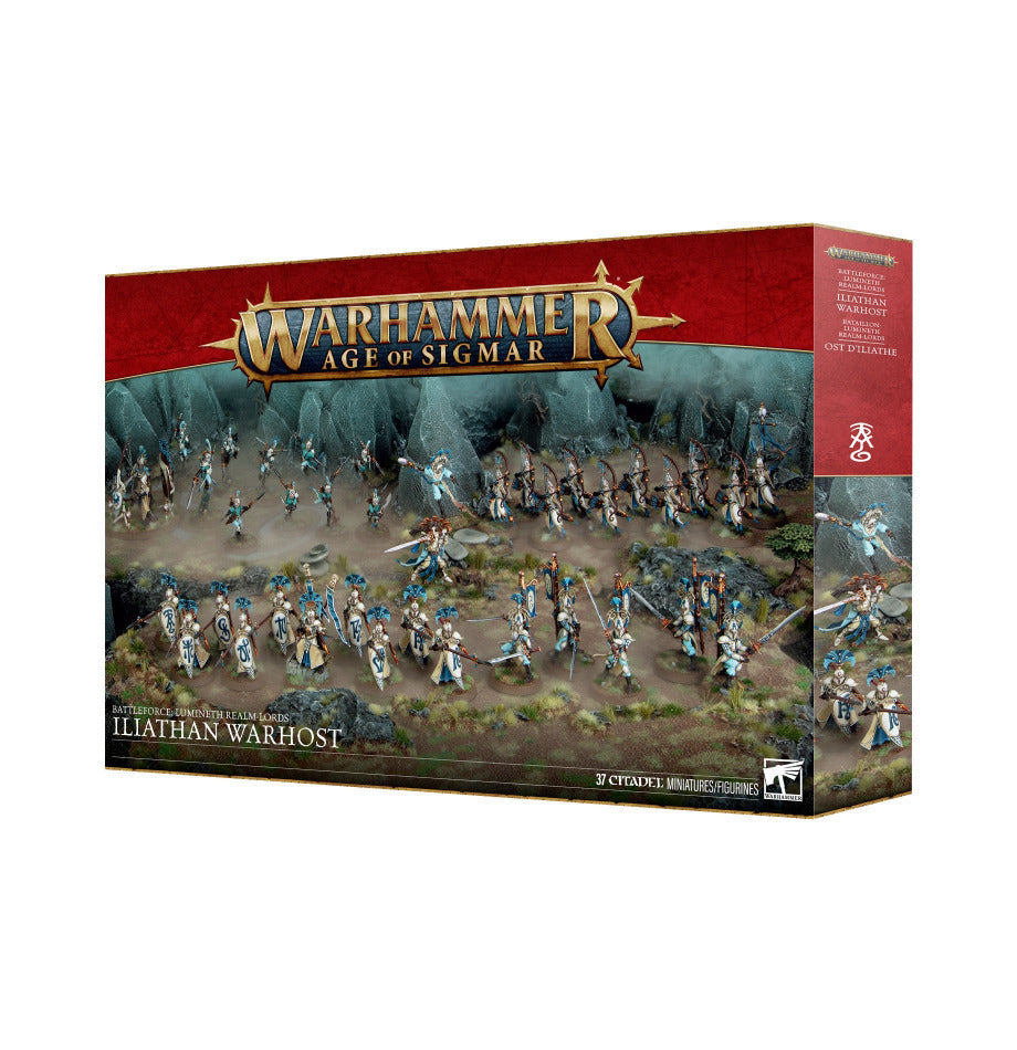 Warhammer: Lumineth Realm-lords Battleforce - Iliathan Warhost - Golden Apple Comics